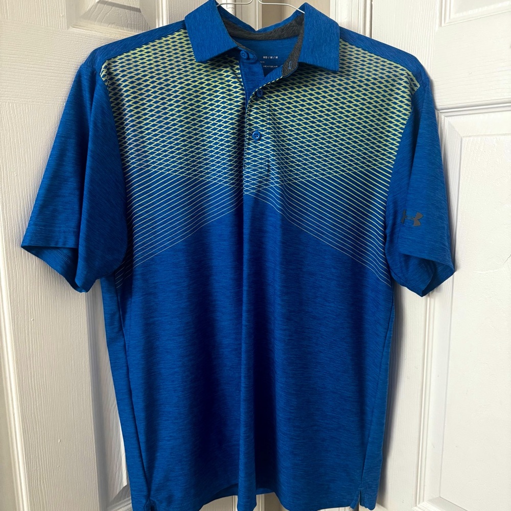 Under Armor Men’s Golf Shirt| SZ Medium
